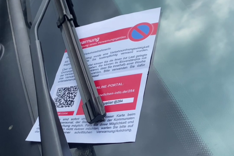 Mehr über den Artikel erfahren Einführung eines “Online-Knöllchens”