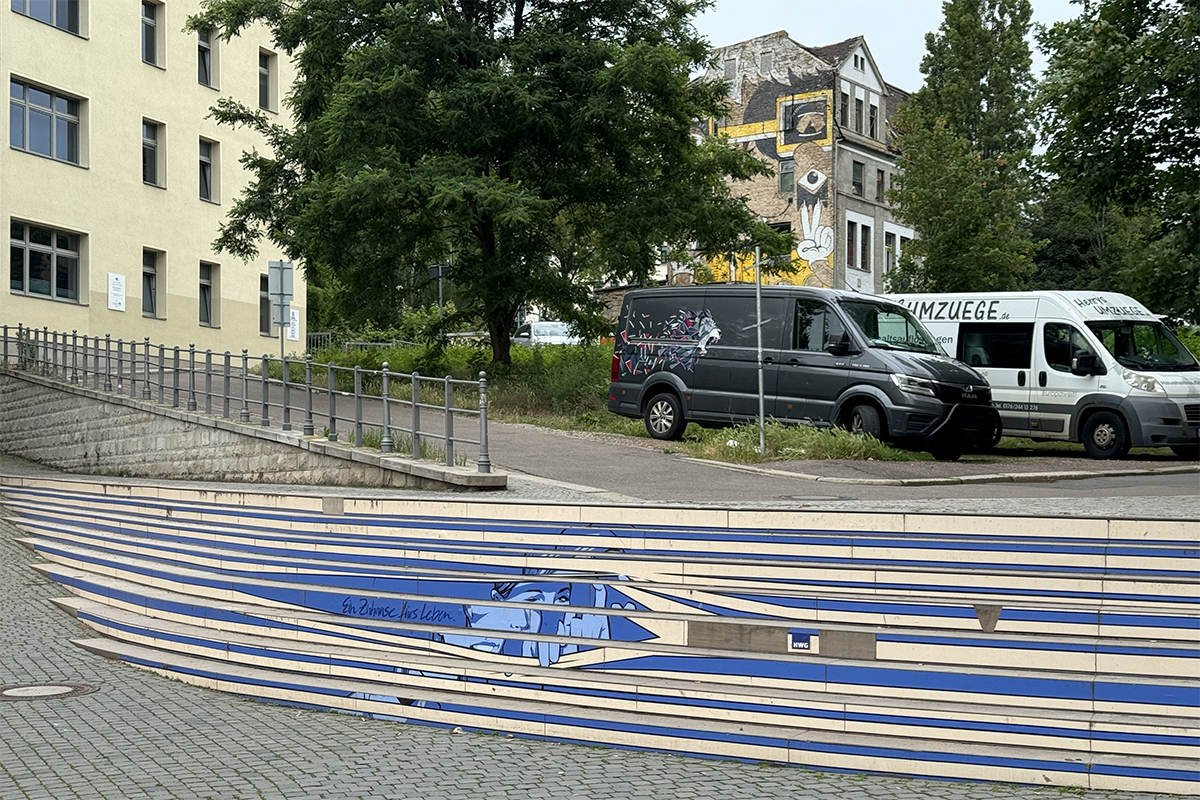 Barriereärmere Radverkehrsverbindung am Leipziger Turm